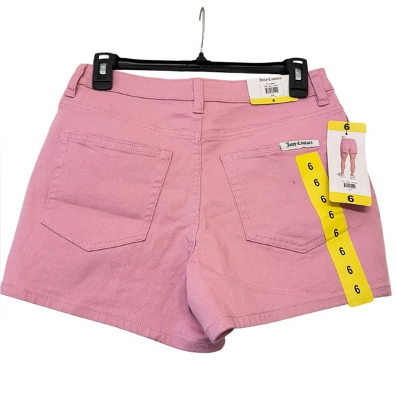 Juicy Couture Pink Women's Shorts size 6 - Picture 2 of 6